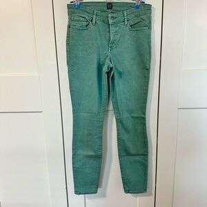 Gap green legging jeans - size 27